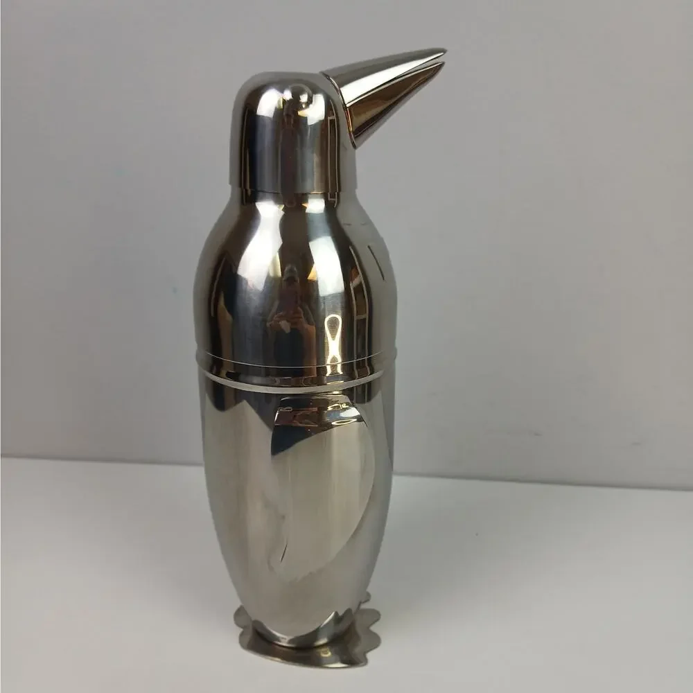 Art Deco Style Penguin Cocktail Shaker 9